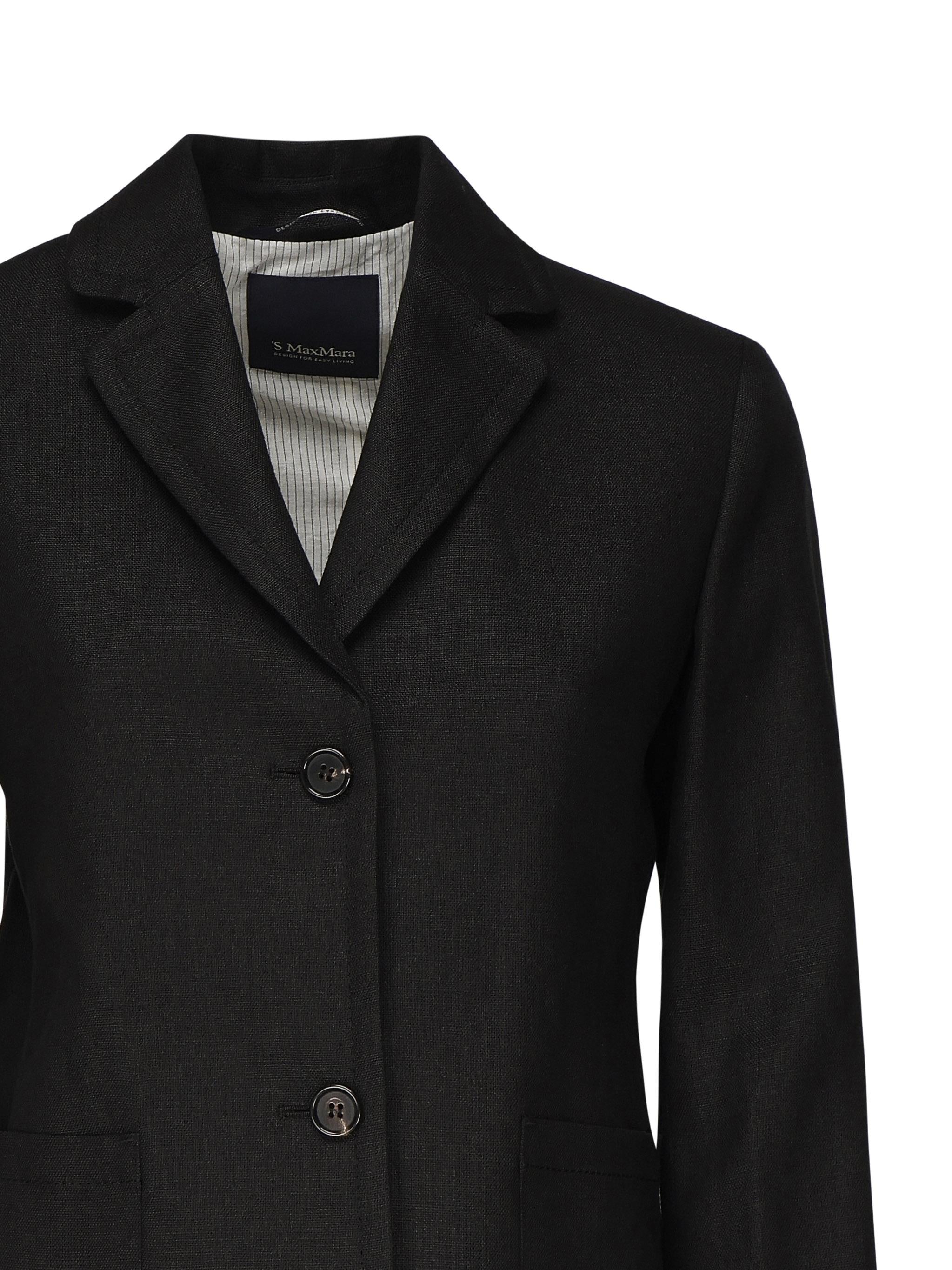 Giacca Arrigo in tela pesante di lino 2519041153600 004 'S MAX MARA