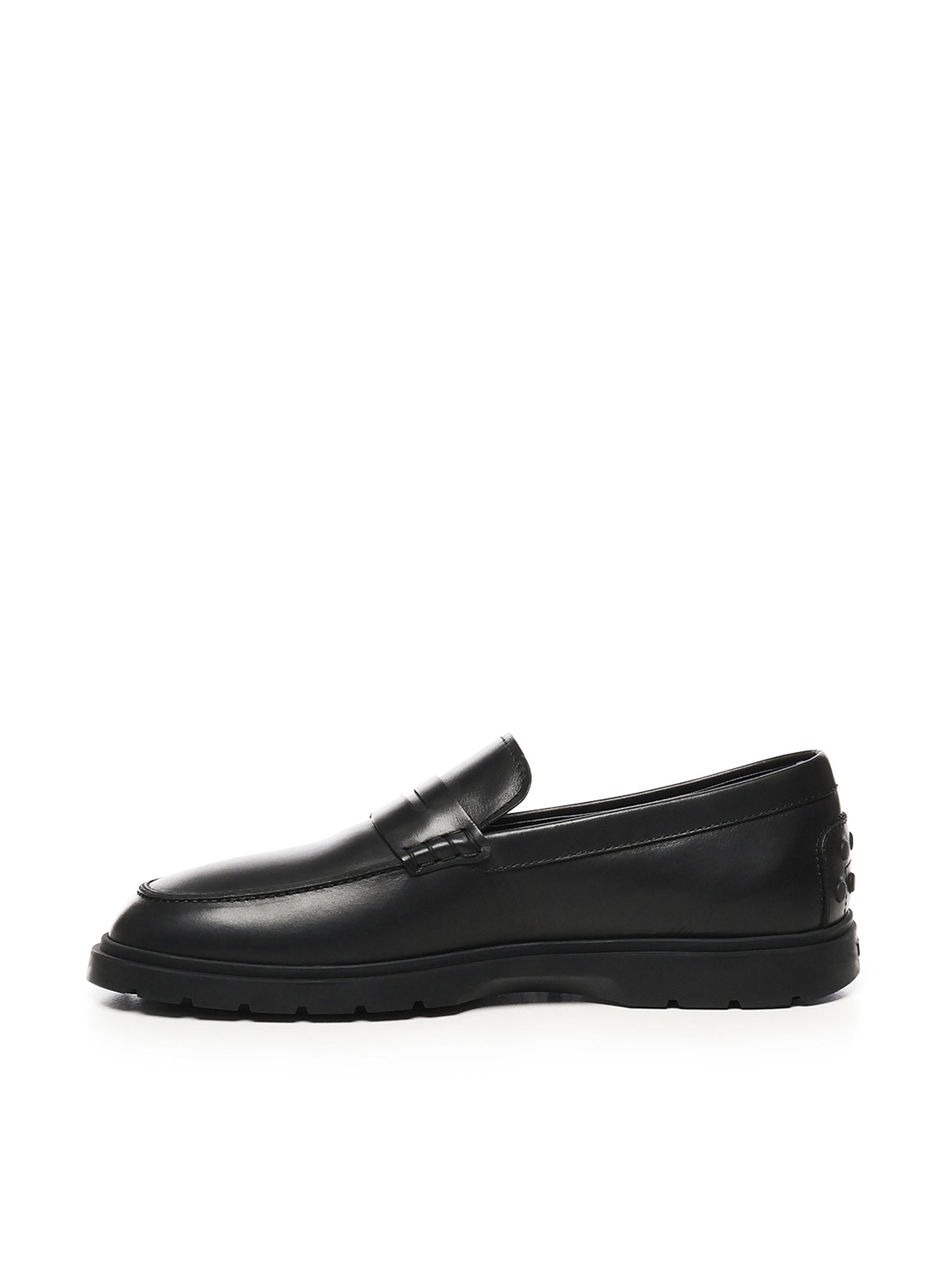Mocassini in pelle XXM59K00010N6M B999 TOD'S