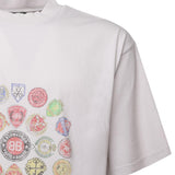 T-shirt "Spiral Crest" in jersey dry 764235 TTVH49012 BALENCIAGA