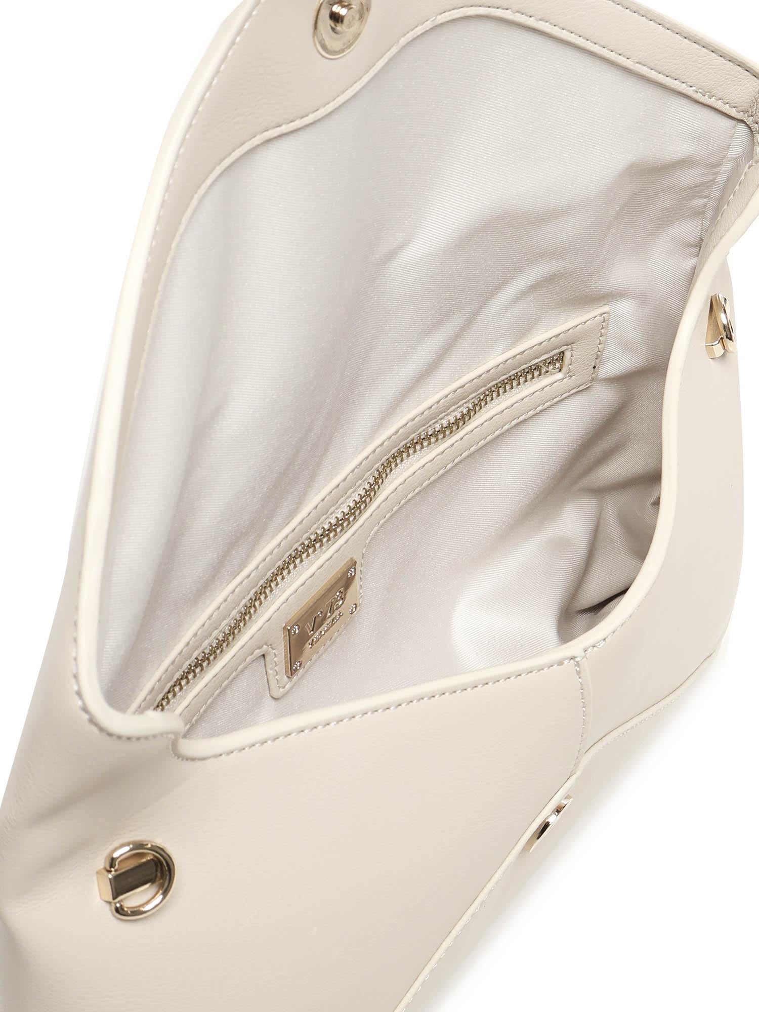 Pochette Demi con logo 73BS9EQ01 DEMIECRU V° 73