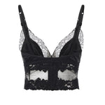 Top con reggiseno in pizzo e raso O7A33T ON07VN0000 DOLCE & GABBANA