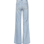 jEANS IN DENIM DI COTONE CON BORCHIE COPP95STF2008 BLU COPERNI