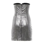 Abito strapless in rete F60EQT GDDHGS0998 DOLCE & GABBANA