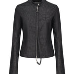 Giacca City in denim 225DBL285DE0035 9011 COURREGES