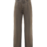 Jeans lunghi in denim di cotone FLP285 AT2IF0ZJ4 FENDI