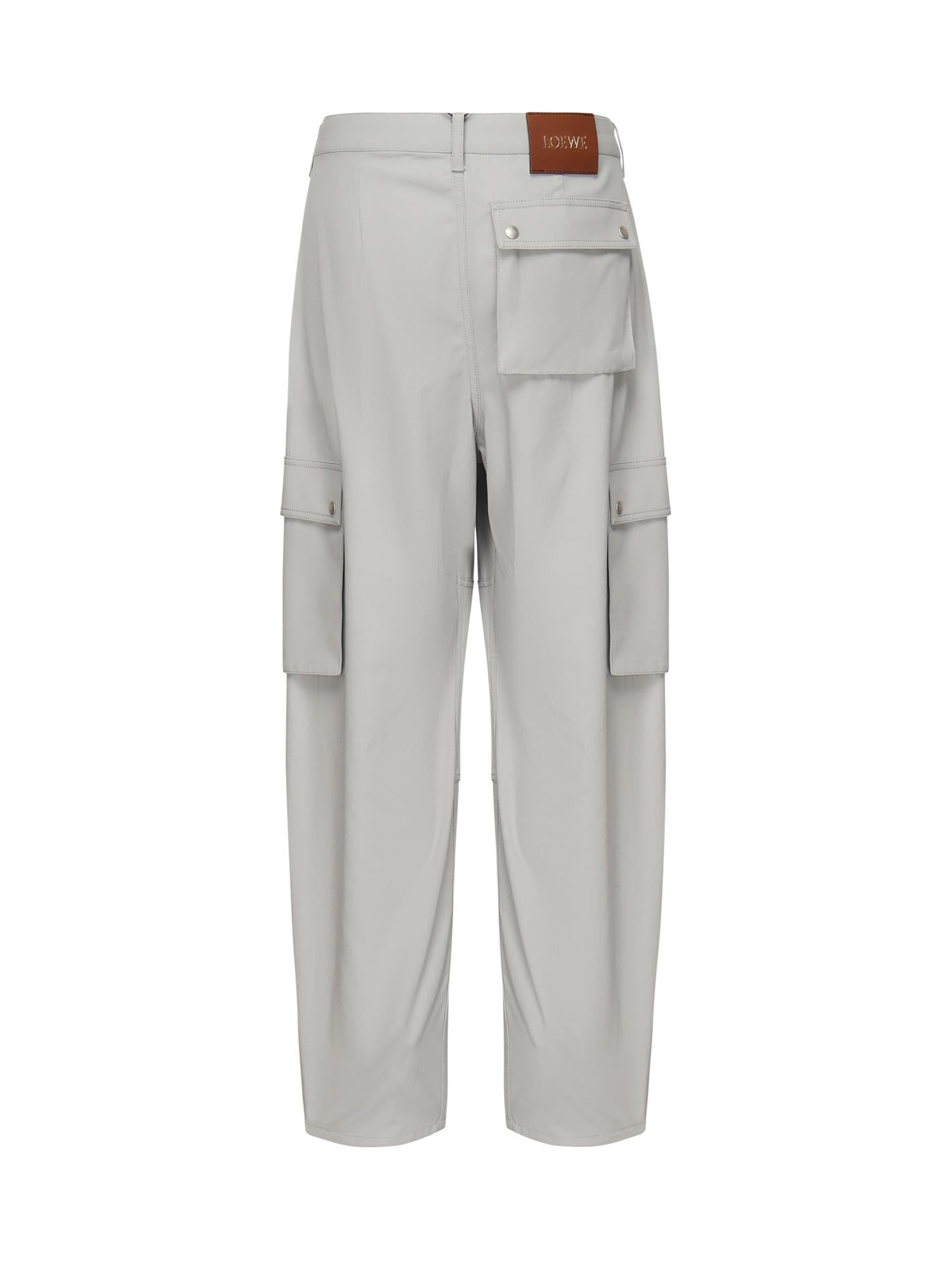 Pantaloni cargo in cotone H526Y04WHC 1130 LOEWE