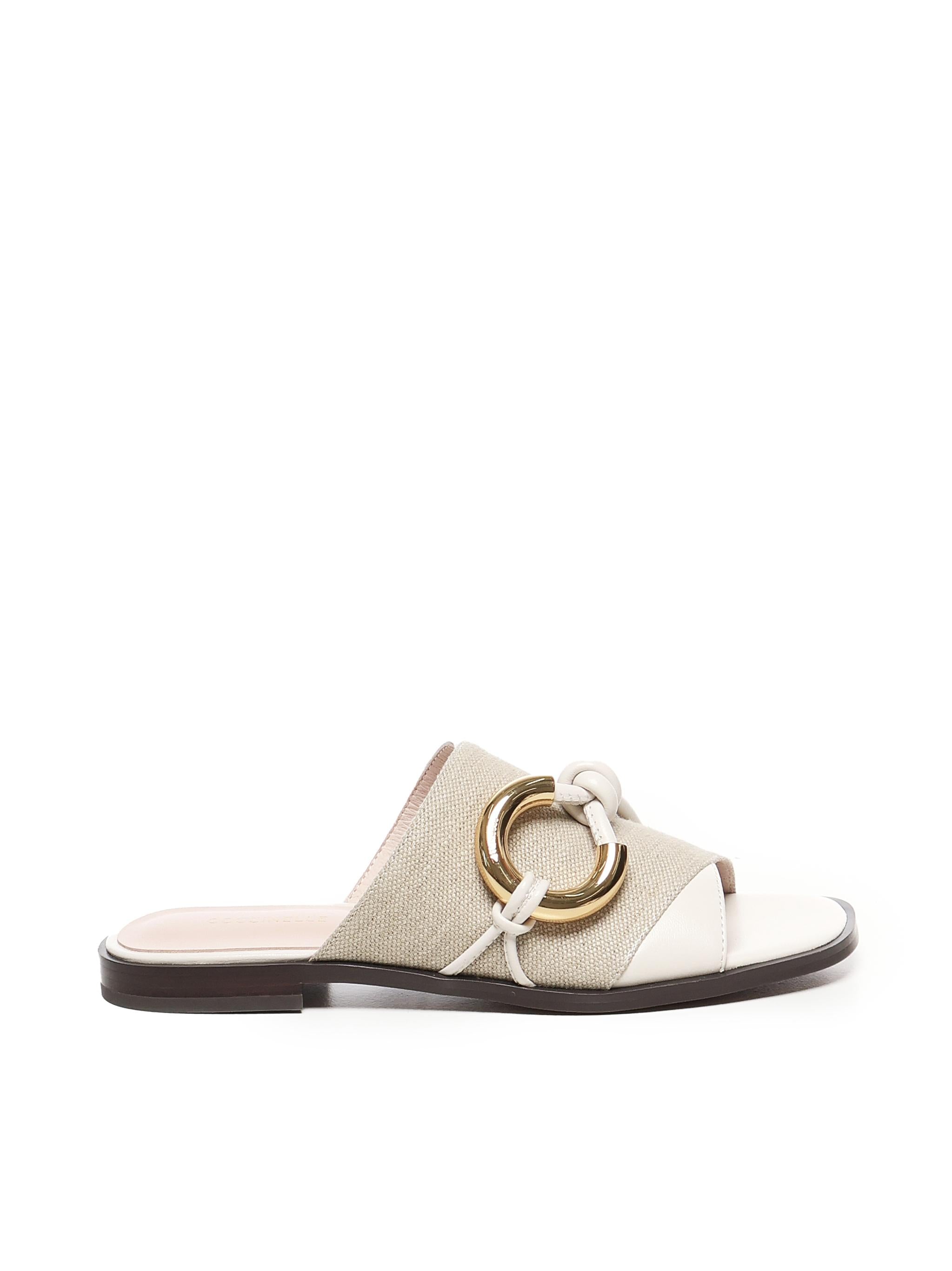 Sandali Flat Carmy Canvas E4SGI170101 949 COCCINELLE