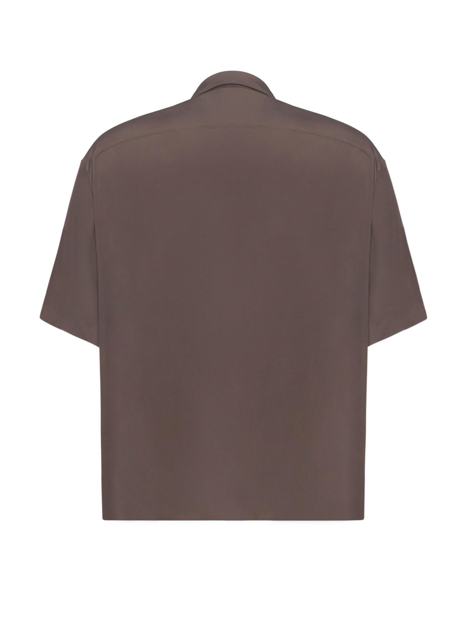 Camicia con colletto aperto MGFW25TT03870 3233 MAGLIANO