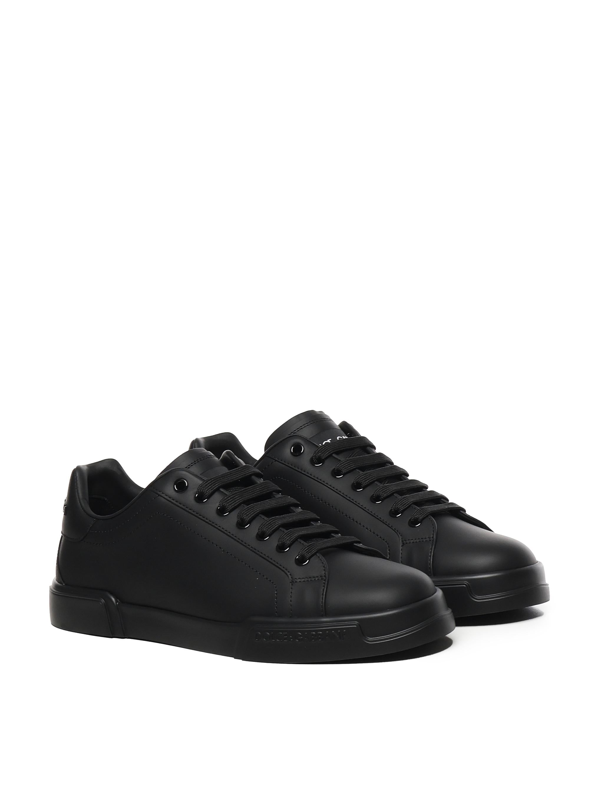 Sneakers Portofino in pelle CS2332 A106580999 DOLCE & GABBANA