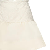 Minigonna Doily Lace CBS1995 CREAM FOR LOVE & LEMONS