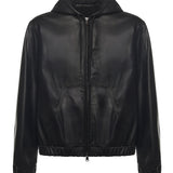 Felpa Ohio in camoscio<BR/> OHIO NERO GIULIANO GALIANO