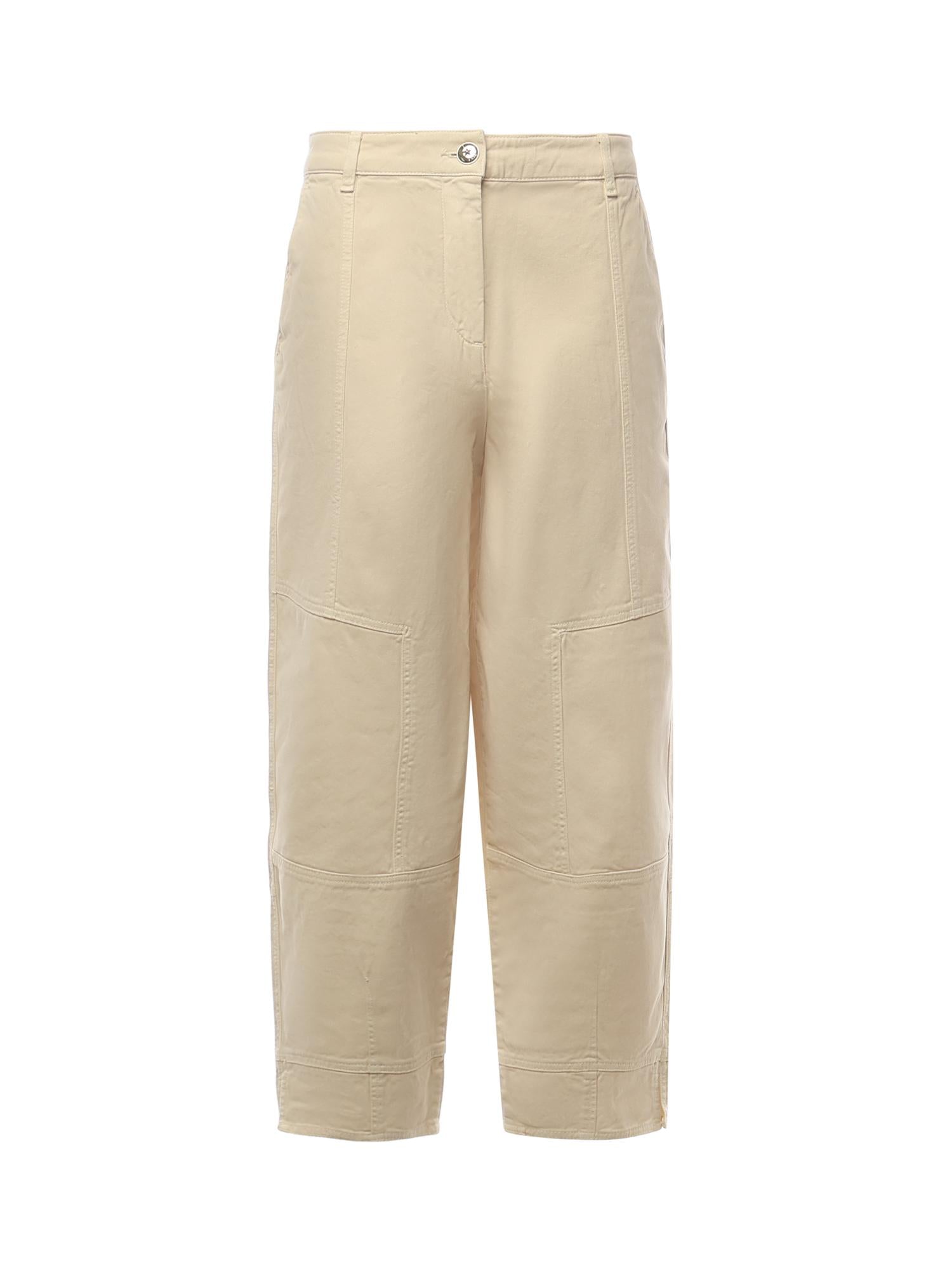 Pantaloni balloon in cotone 105533 A2QUC27 PINKO