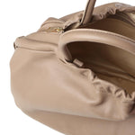 Borsa in pelle con logo BIBP9E701 TAUPE BIASIA
