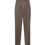 Pantaloni in misto lana con pinces PT005V2 BRW BONSAI