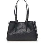 Borsa shopping GG Emblem in pelle media 815214 AAFDV1000 GUCCI