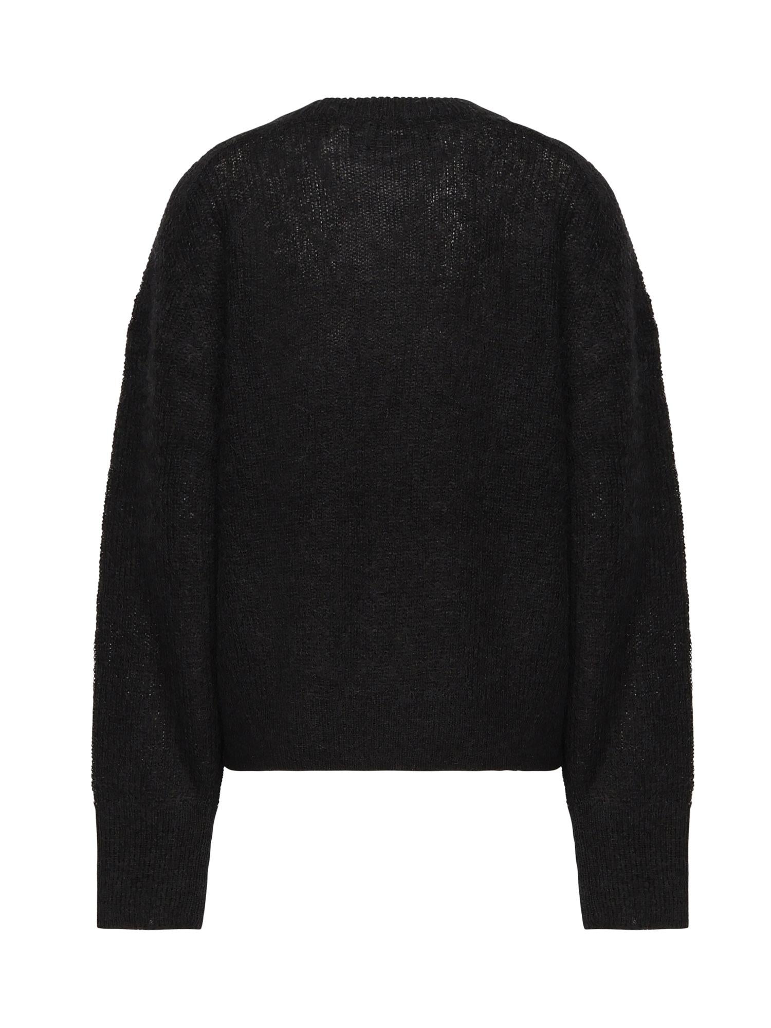 Maglione con logo lettering 114565 100 ROTATE
