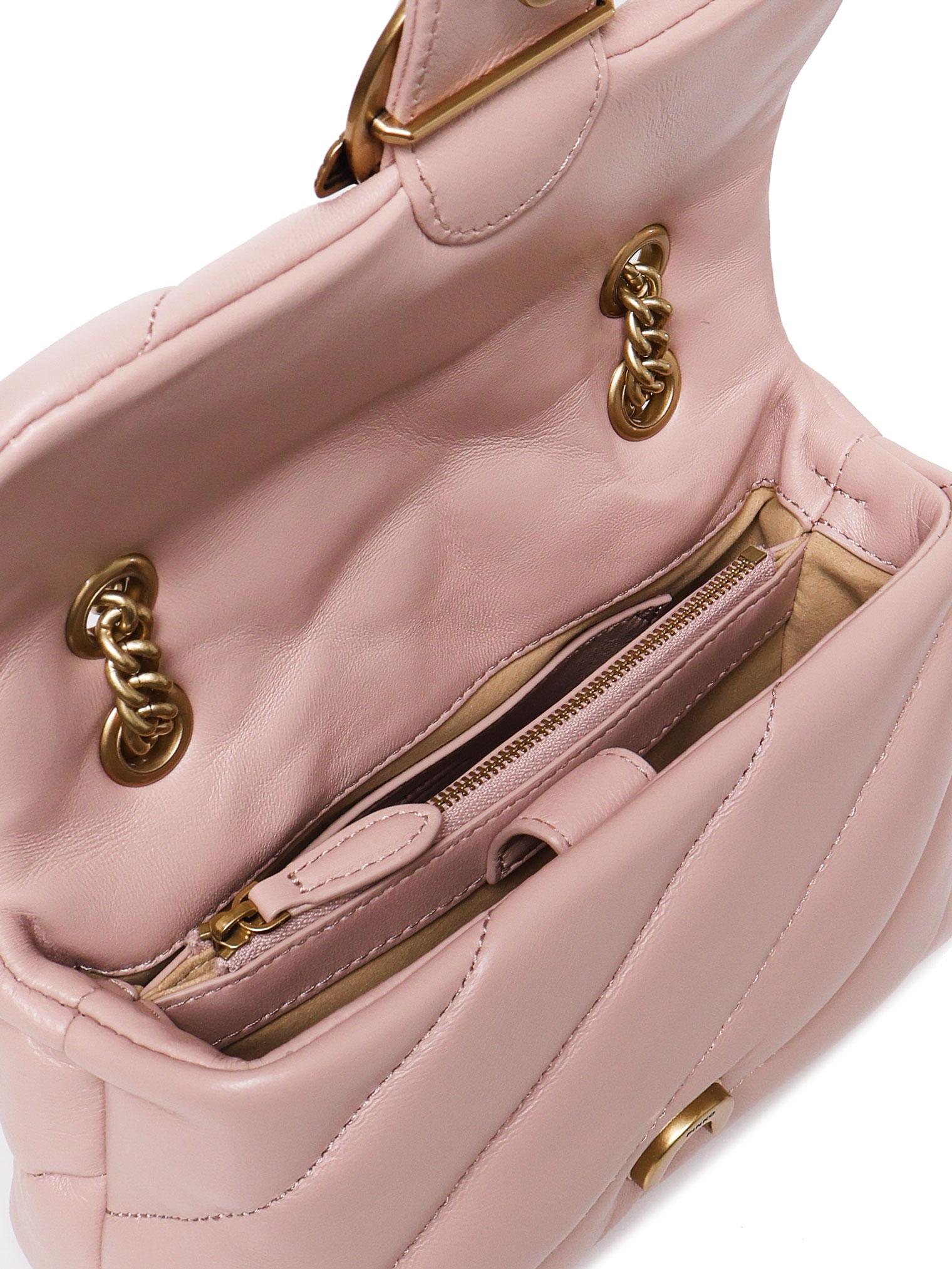 Mini Love Bag Puff 100039 A0F2O81Q PINKO
