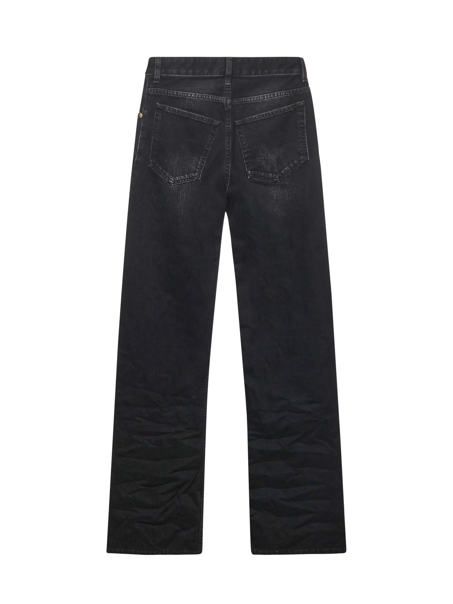 Jeans a gamba ampia in denim 852328 TTW671037 BALENCIAGA