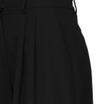 Pantaloni larghi in lana 1434250000 BLACK MAGDA BUTRYM