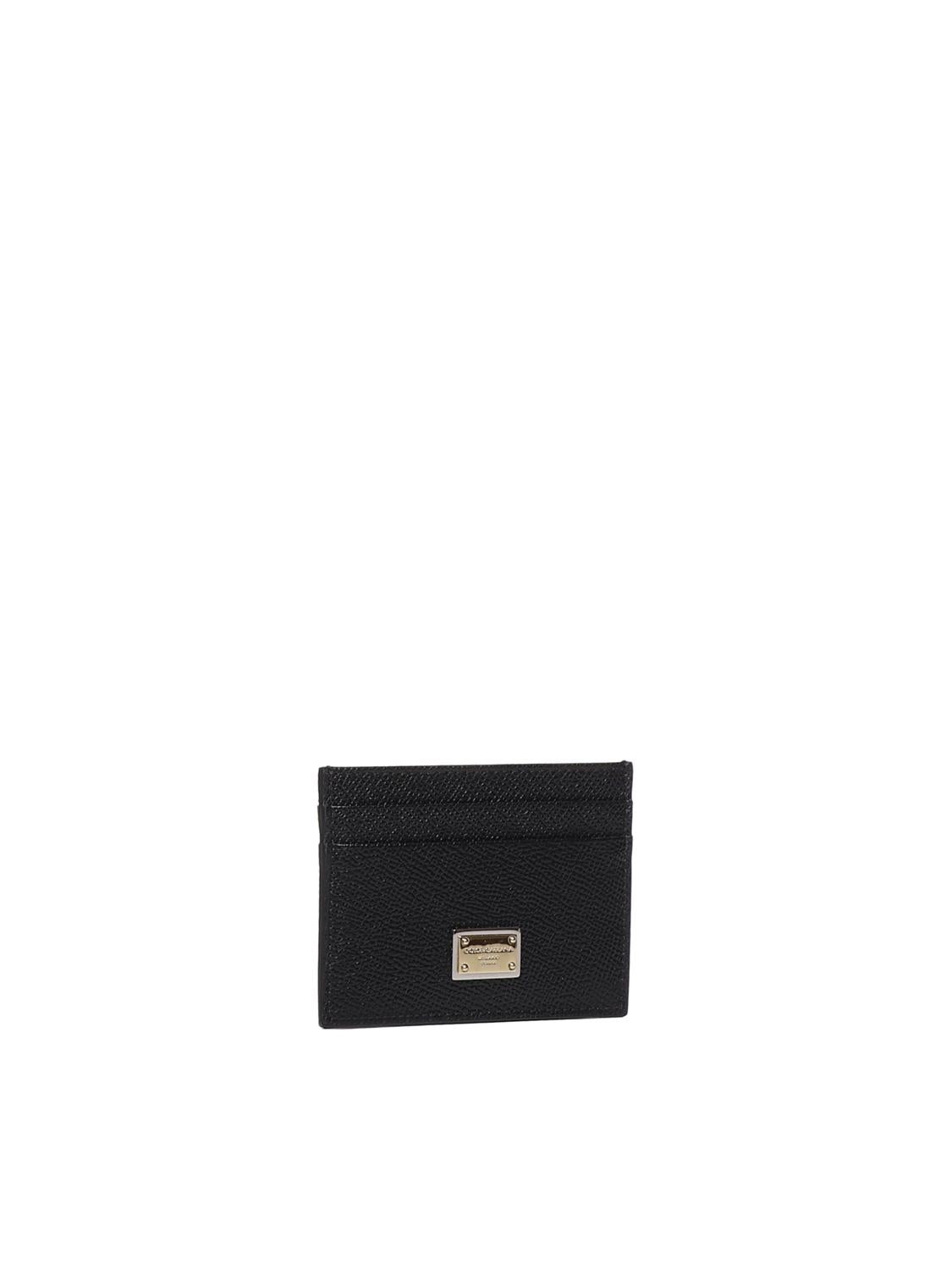 Porta carte di credito in vitello BI0330 A100180999 DOLCE & GABBANA