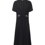 Abito con cintura in viscosa stretch S540Y09XTW 1100 LOEWE