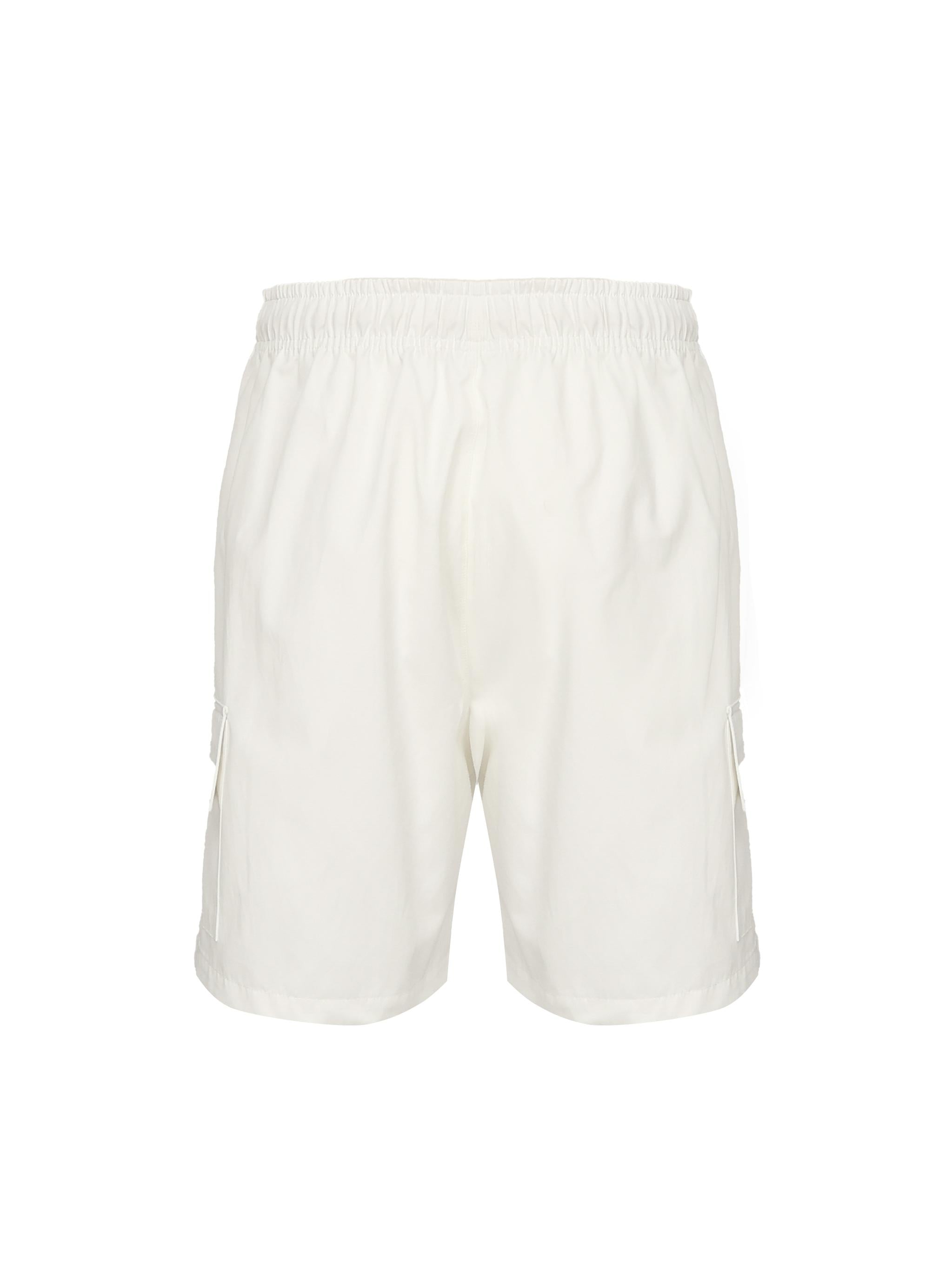 Shorts cargo in misto lino e cotone MASTYF -PANNA GIULIANO GALIANO