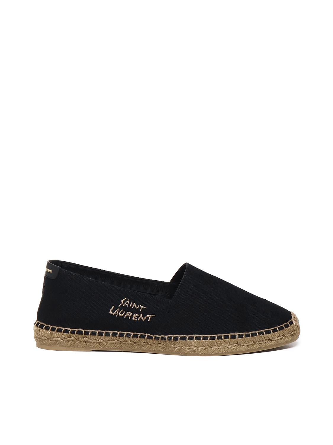 Espadrillas in tela con ricamo 605951 1P2101000 SAINT LAURENT