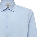 Camicia in popeline elasticizzato LV019EU000 XNU CALVIN KLEIN