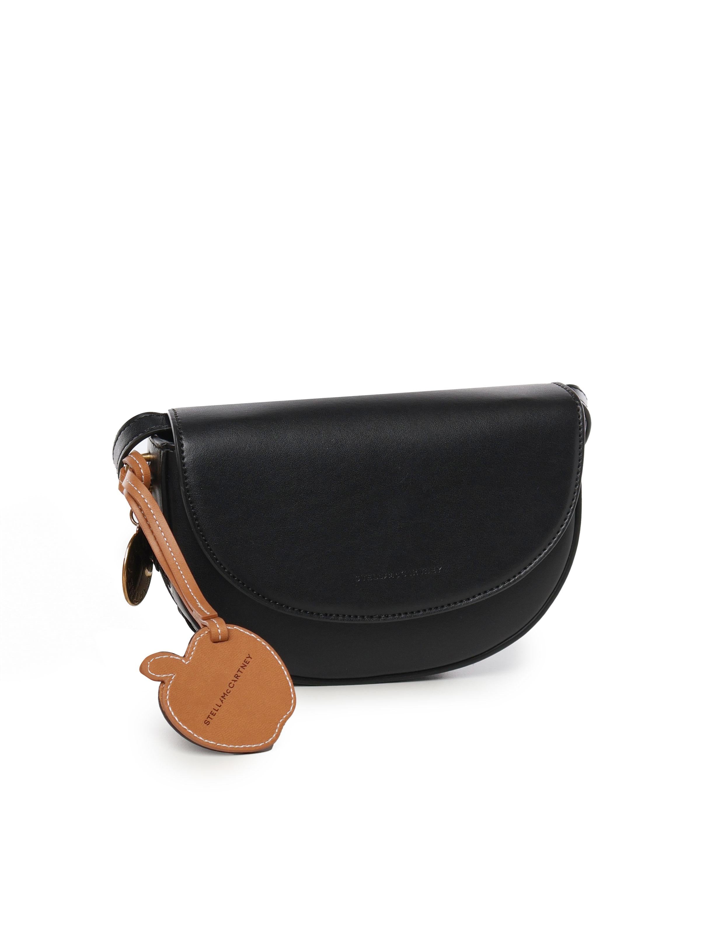Borsa a spalla small con cuciture a sopraggitto Frayme 7B0092 WP03801000 STELLA McCARTNEY