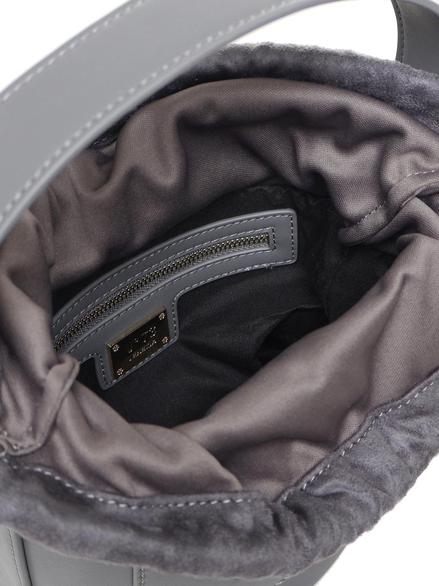 Borsa a secchiello Beatrix 73BS7HR01 BEATRIXGRIGIO V° 73