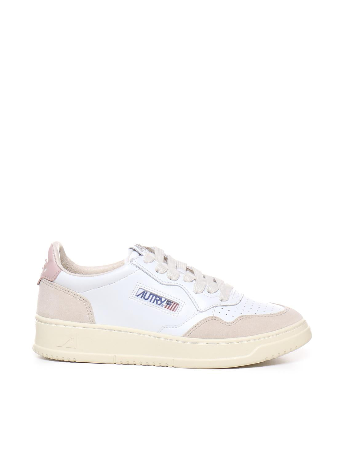 Sneakers medalist in camoscio AULW LS37 AUTRY