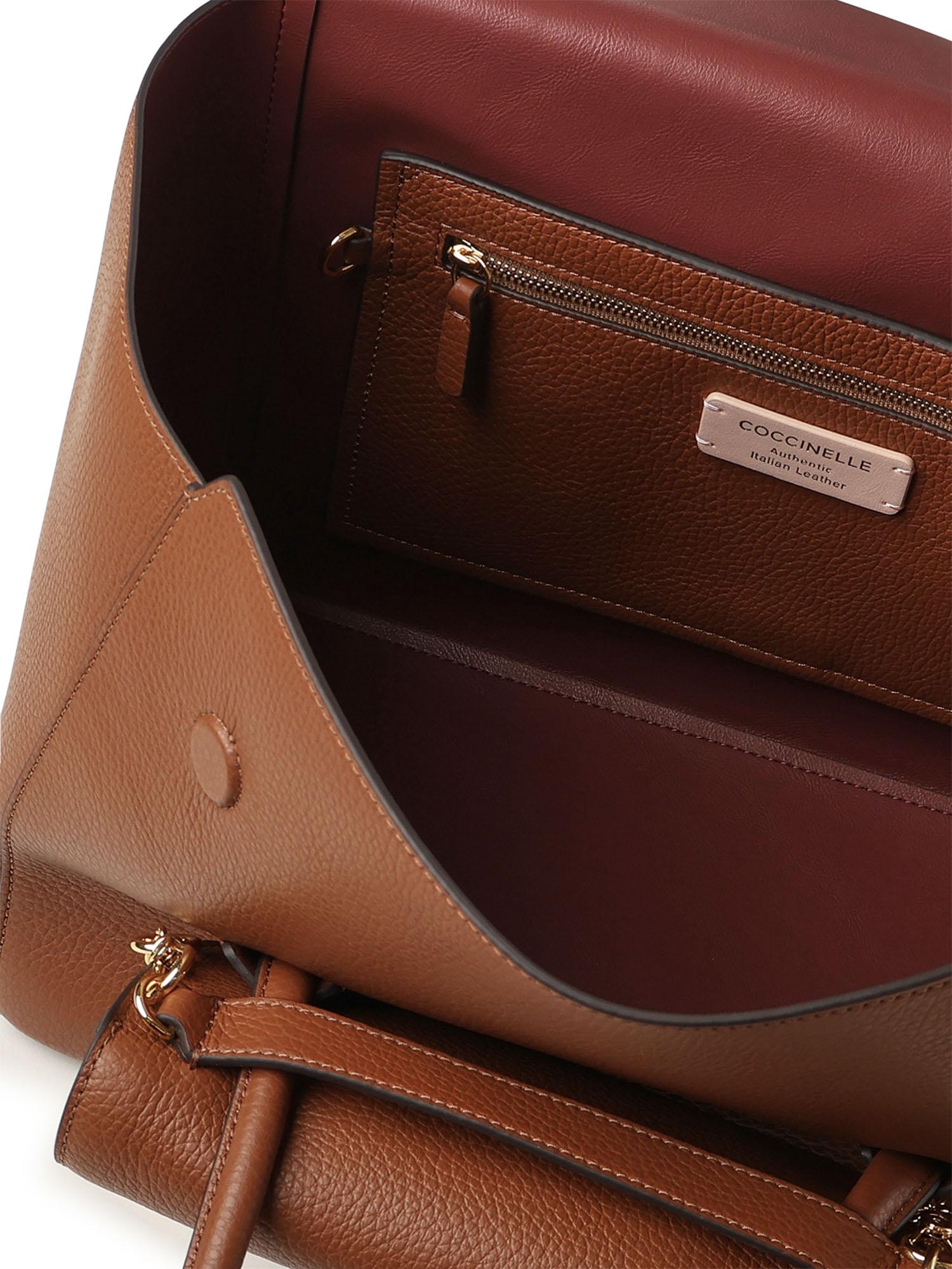 Tote bag Beat in pelle E1T8A110201 W11 COCCINELLE