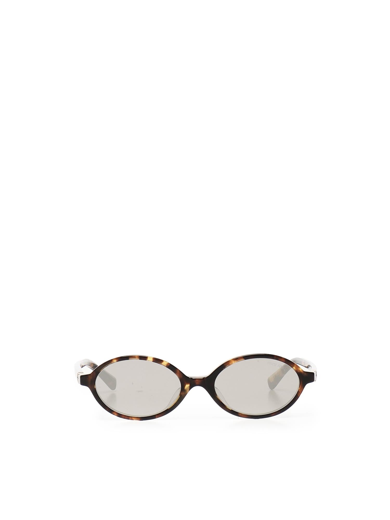 Occhiali da sole ovali Miu Regard MU04ZSF VAU07F50 MIU MIU