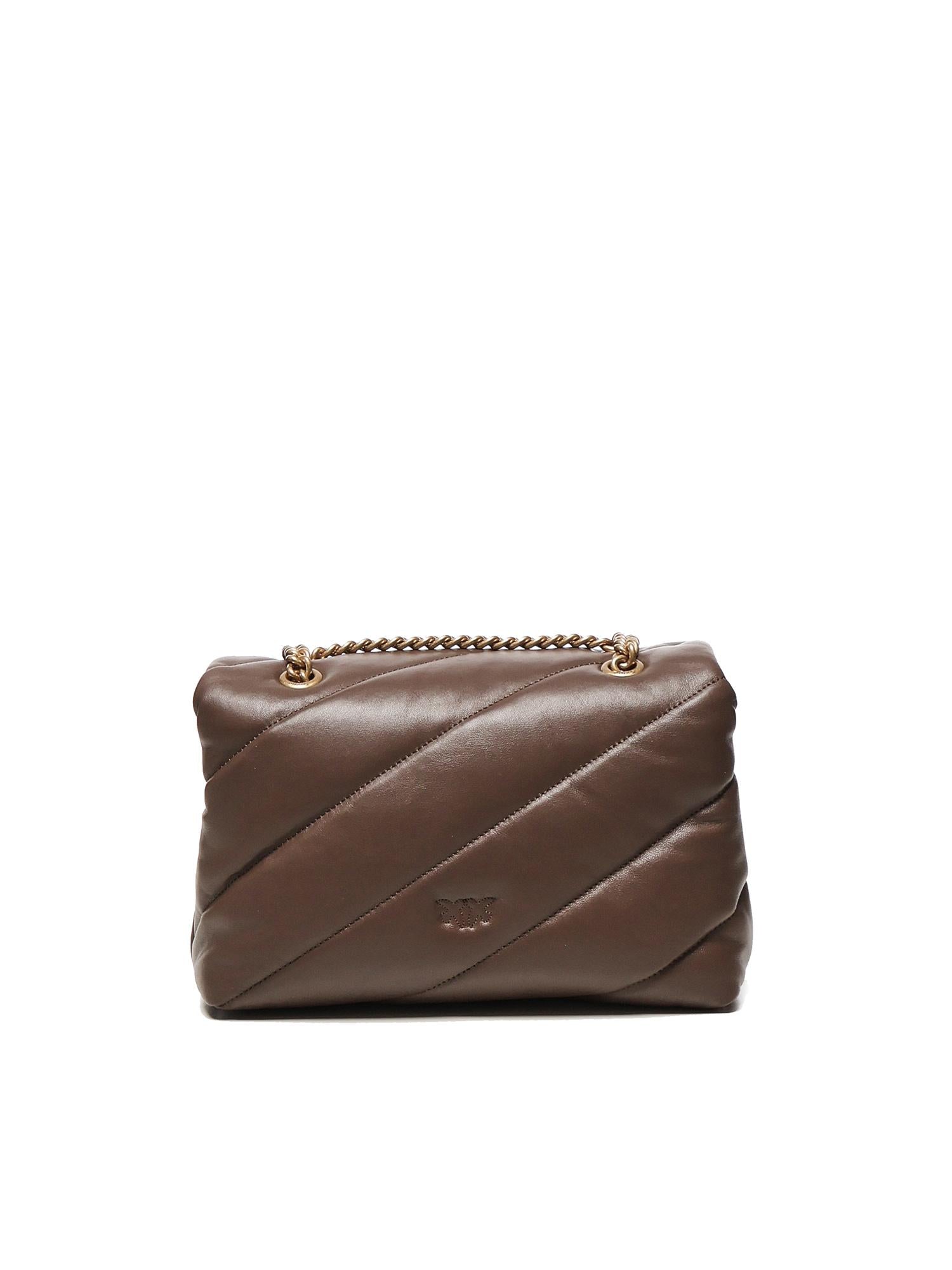 Borsa a tracolla media Love Bag Puff 100038 A0F2L74Q PINKO