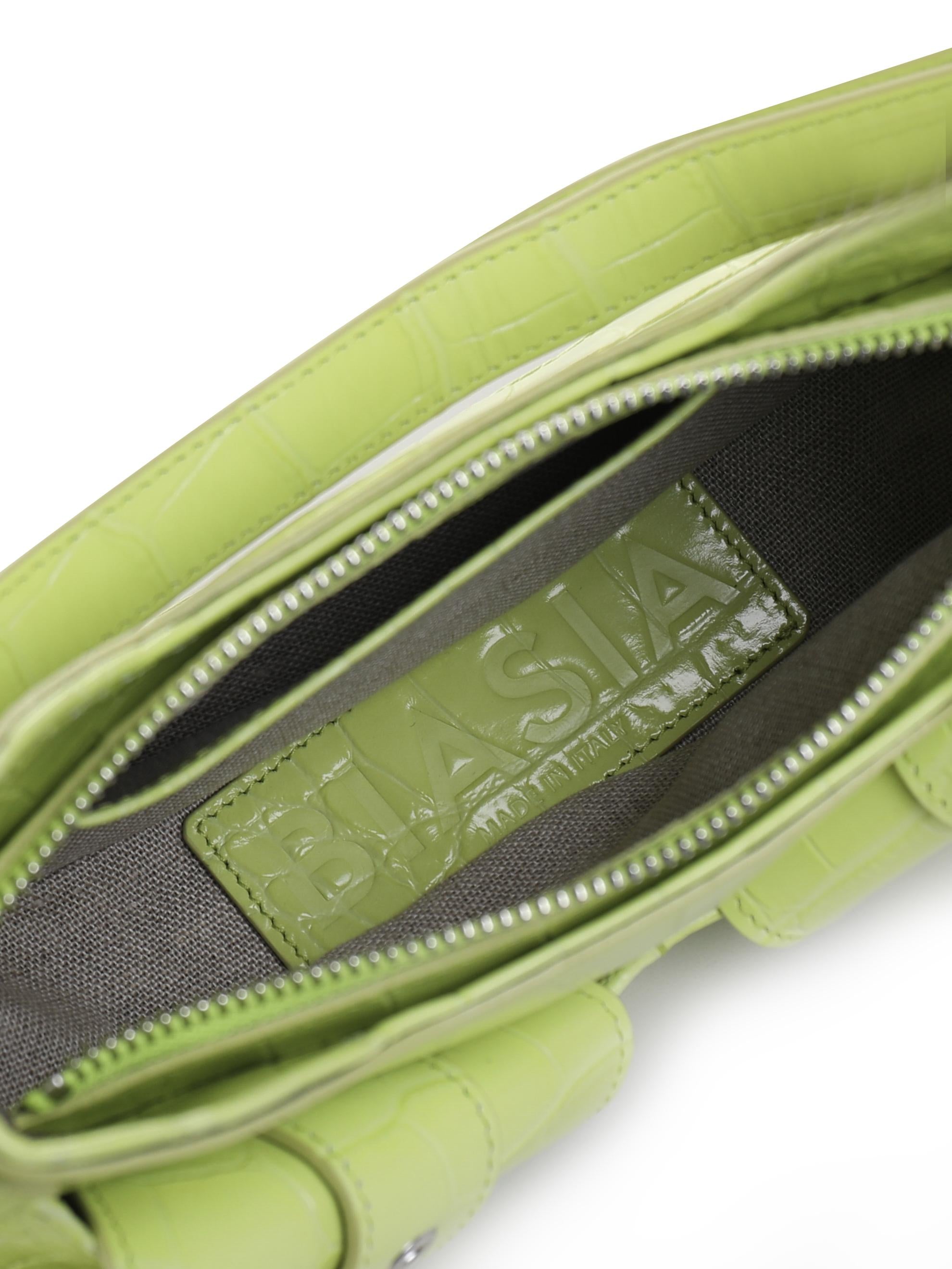Borsa a spalla Y2K.002 FBBP70002COC -KIWI/NIKEL BIASIA