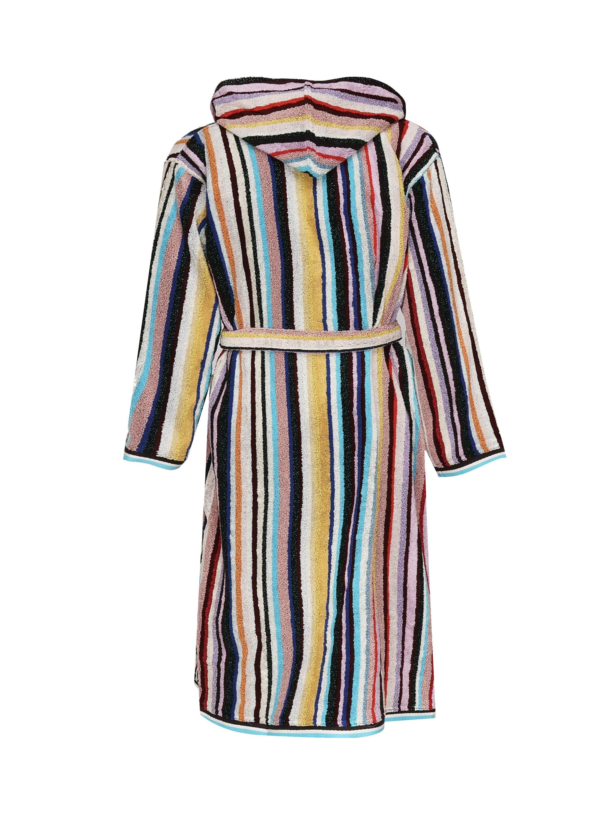 Accappatoio Chandler in spugna di cotone 1C3AC99758 100 MISSONI HOME