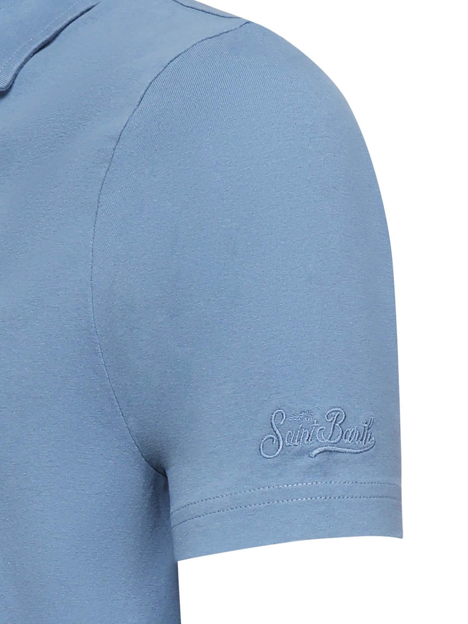 Polo Brighton con logo BRGH001 00110H MC2 SAINT BARTH