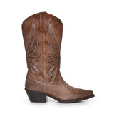 Stivali texani con ricamo DX607 INGRCUOIO METISSE