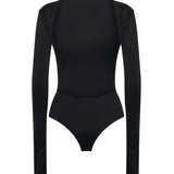 Body Sabrina con schiena scoperta TM180722A TJP184BLACK THE ANDAMANE