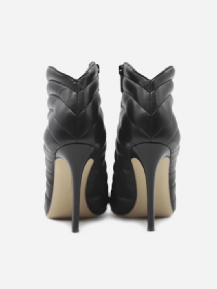 Stivaletti Eiko in pelle effetto matelassé G05616.15RIC.NAPNERO NAPPABLACK GIANVITO ROSSI