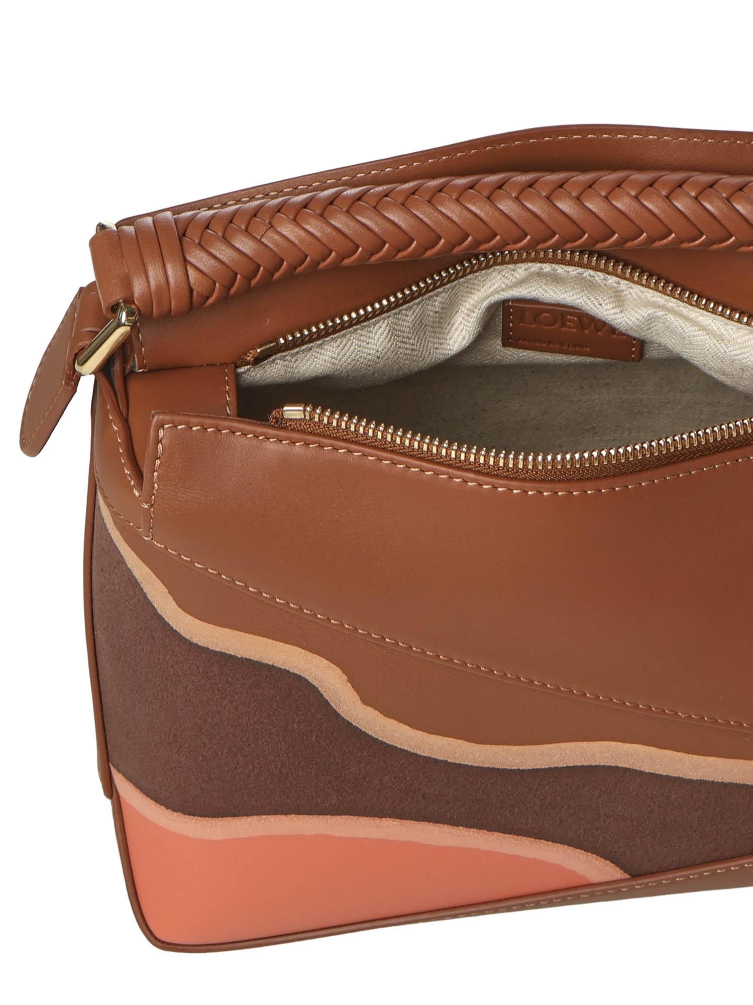 Borsa Puzzle Edge Landscape piccola A510P60XB0 5691 LOEWE