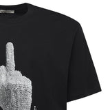 T-shirt con stampa in cotone NCW25204 009 IH NOM UH NIT