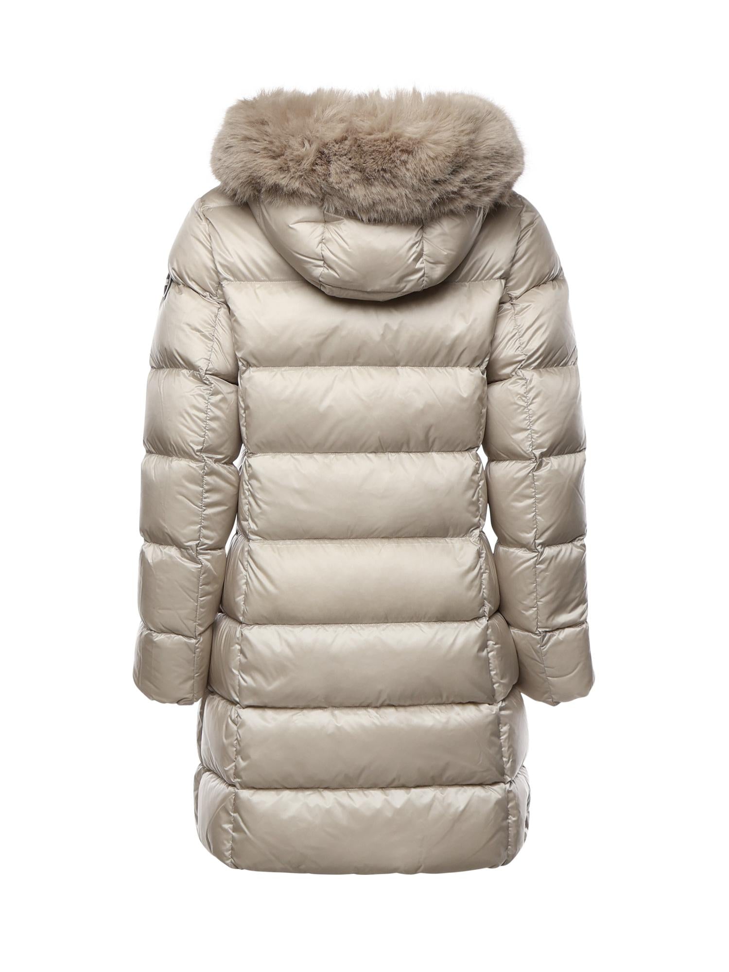 Piumino lungo con pelliccia sintetica 2221E 2YO16 COLMAR ORIGINALS