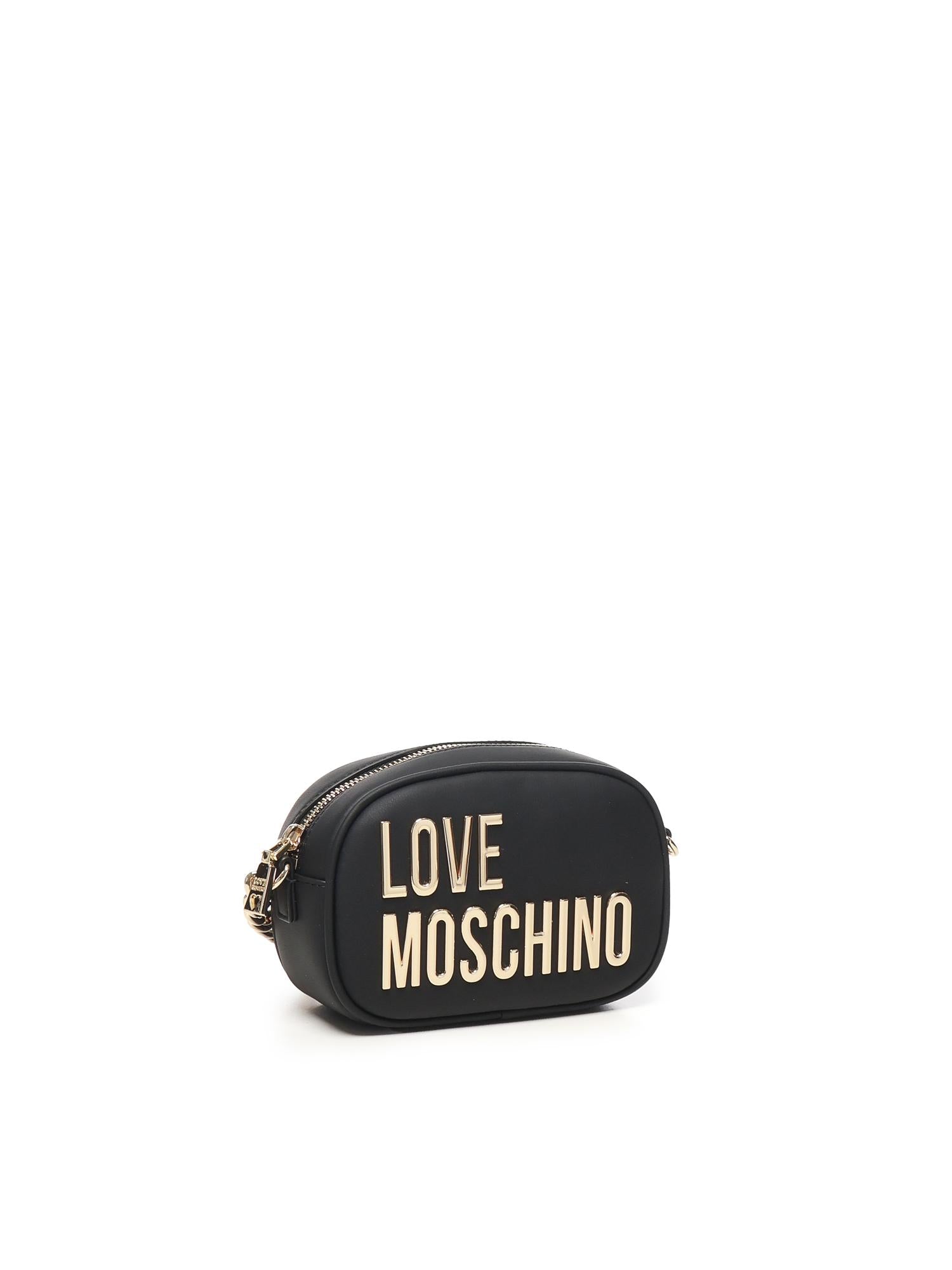 Borsa a tracolla con logo JC4026PP1LKD0 000 LOVE MOSCHINO