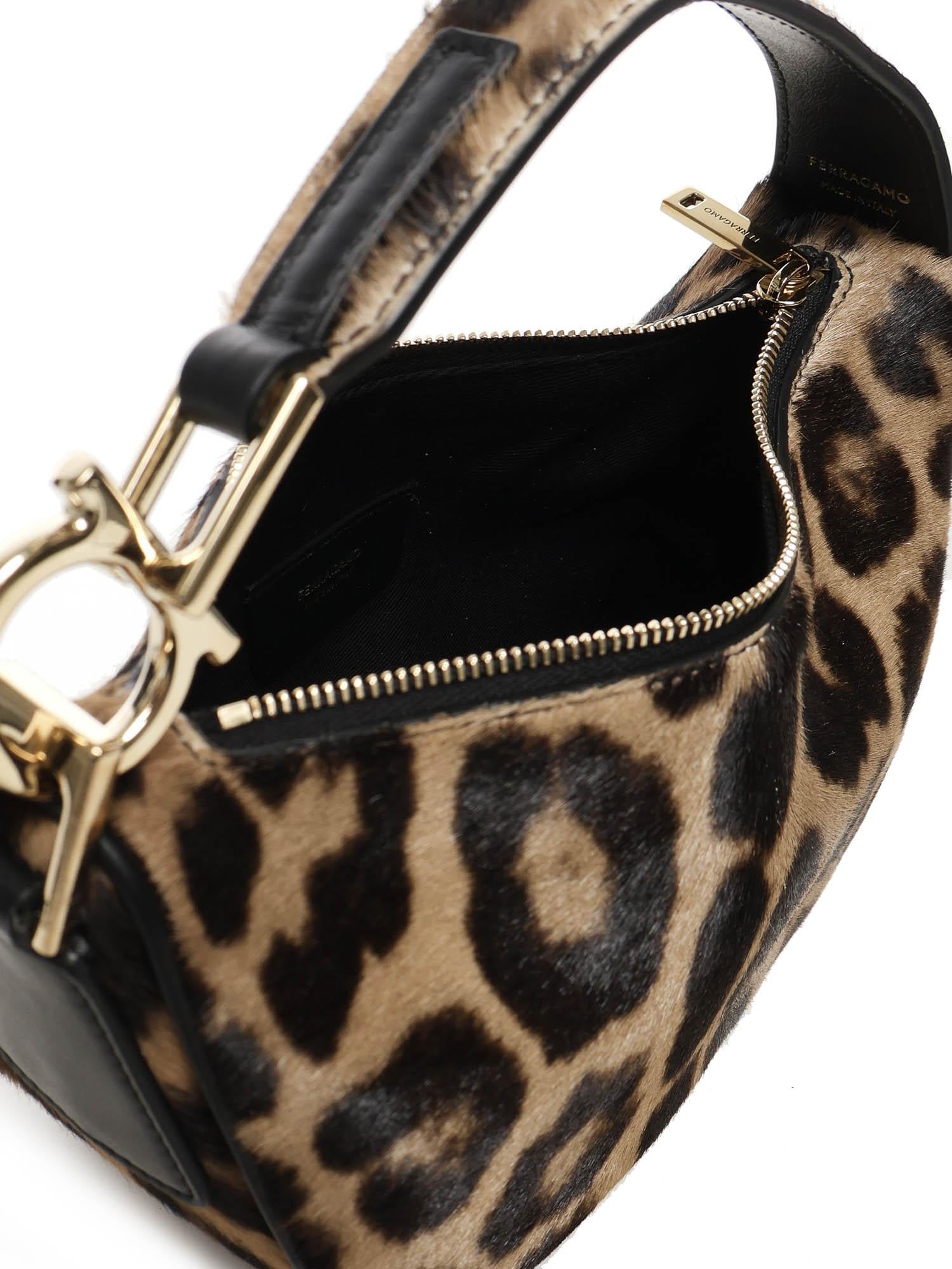 Mini borsa hobo North-South 220965 785991002 FERRAGAMO