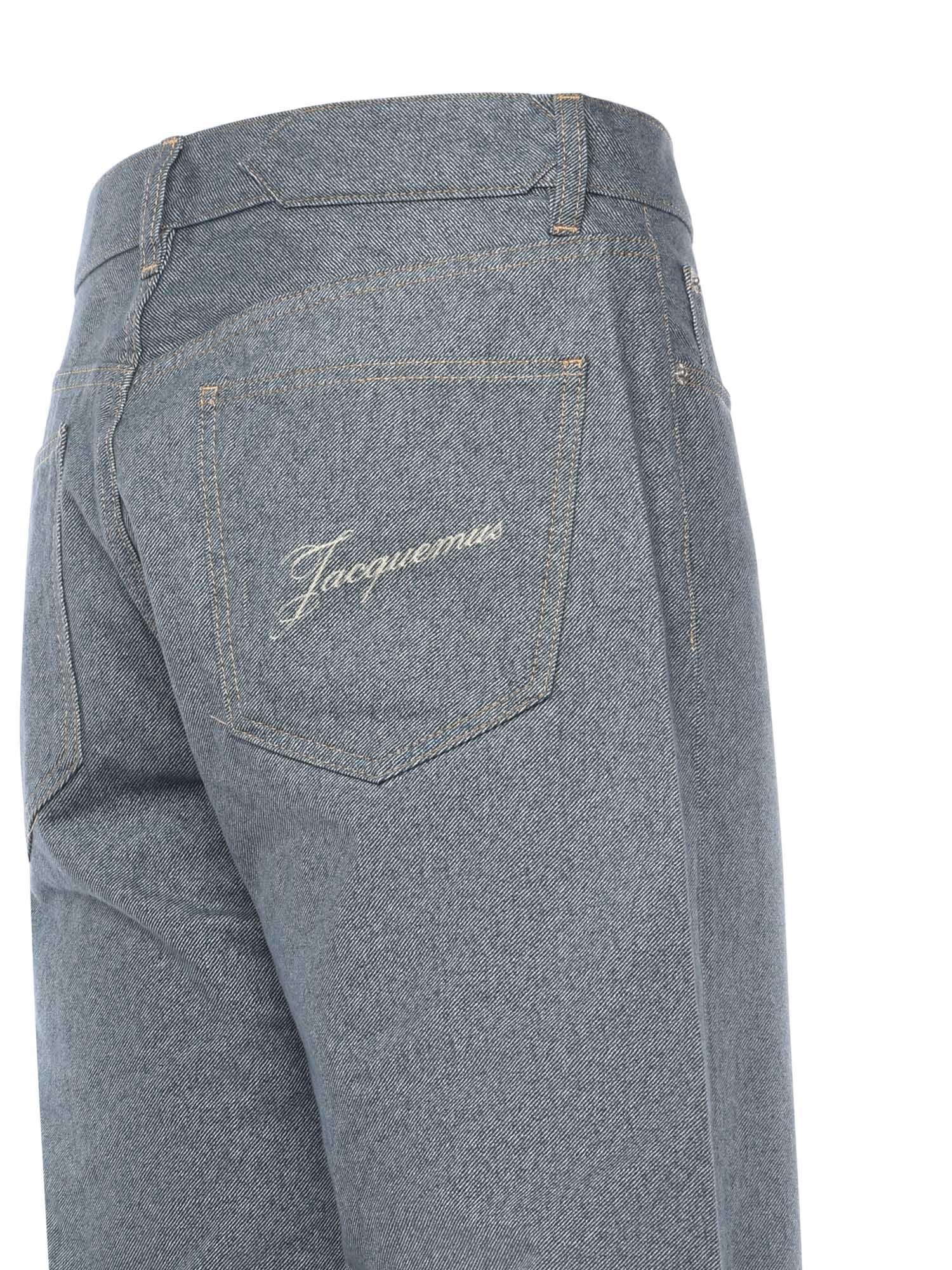 Jeans le de-Nîmes droit in cotone 25HPAM00028AD00042 330 JACQUEMUS