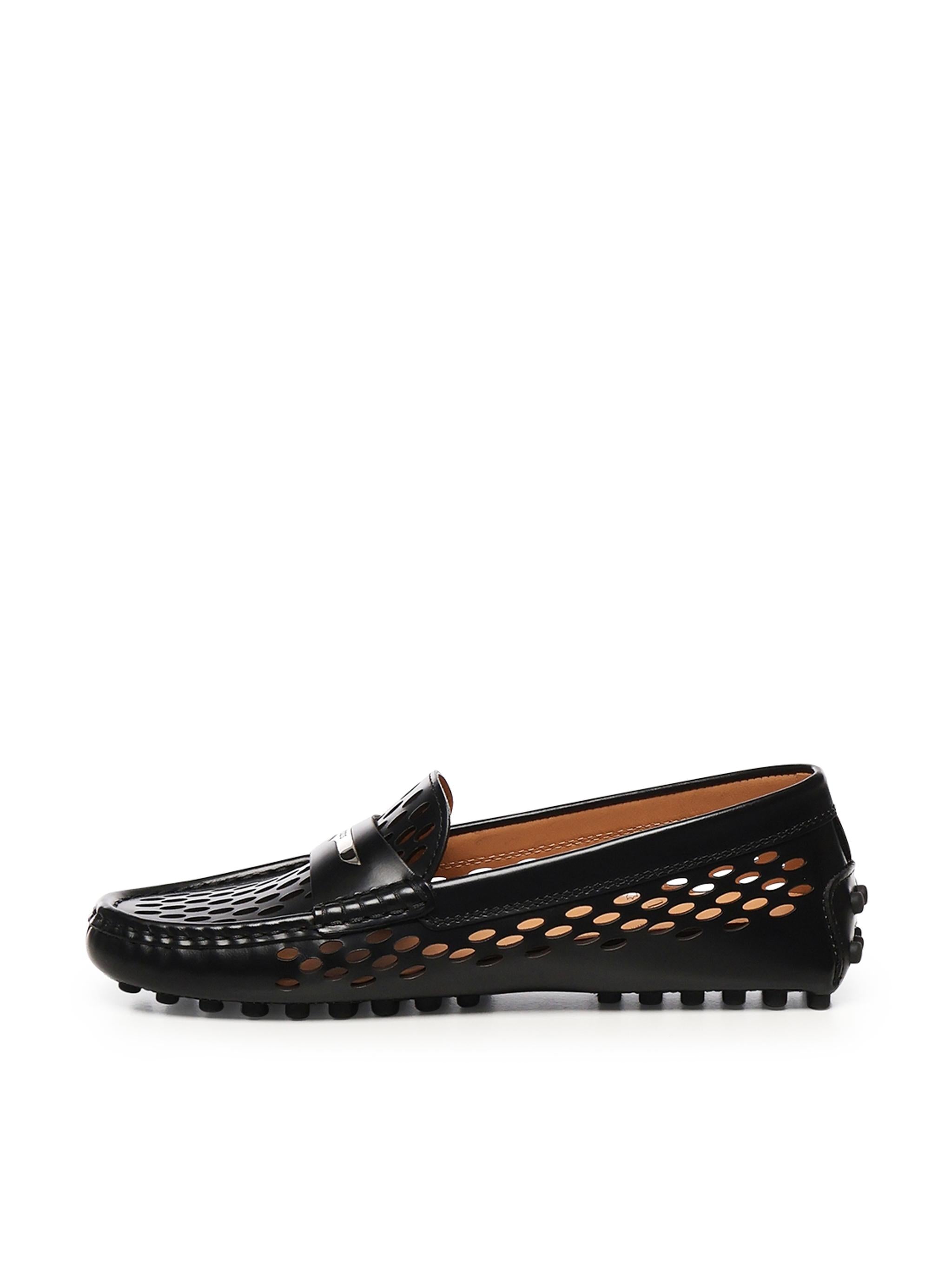 Gommino sabot in pelle XXW22L0JB10U18 B999 TOD'S
