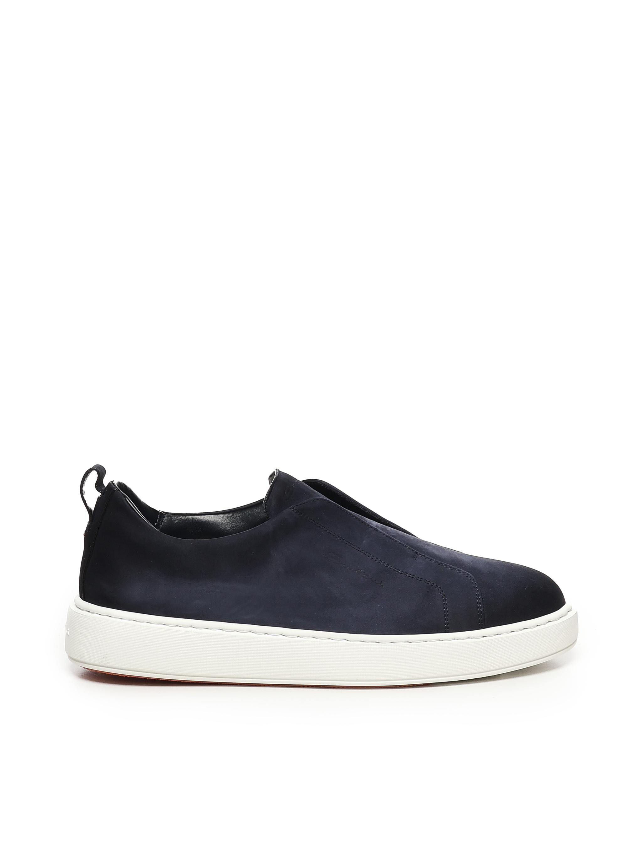 Sneakers Victory in suede<BR/> MBCD21995BARTF EHU59BLU SANTONI