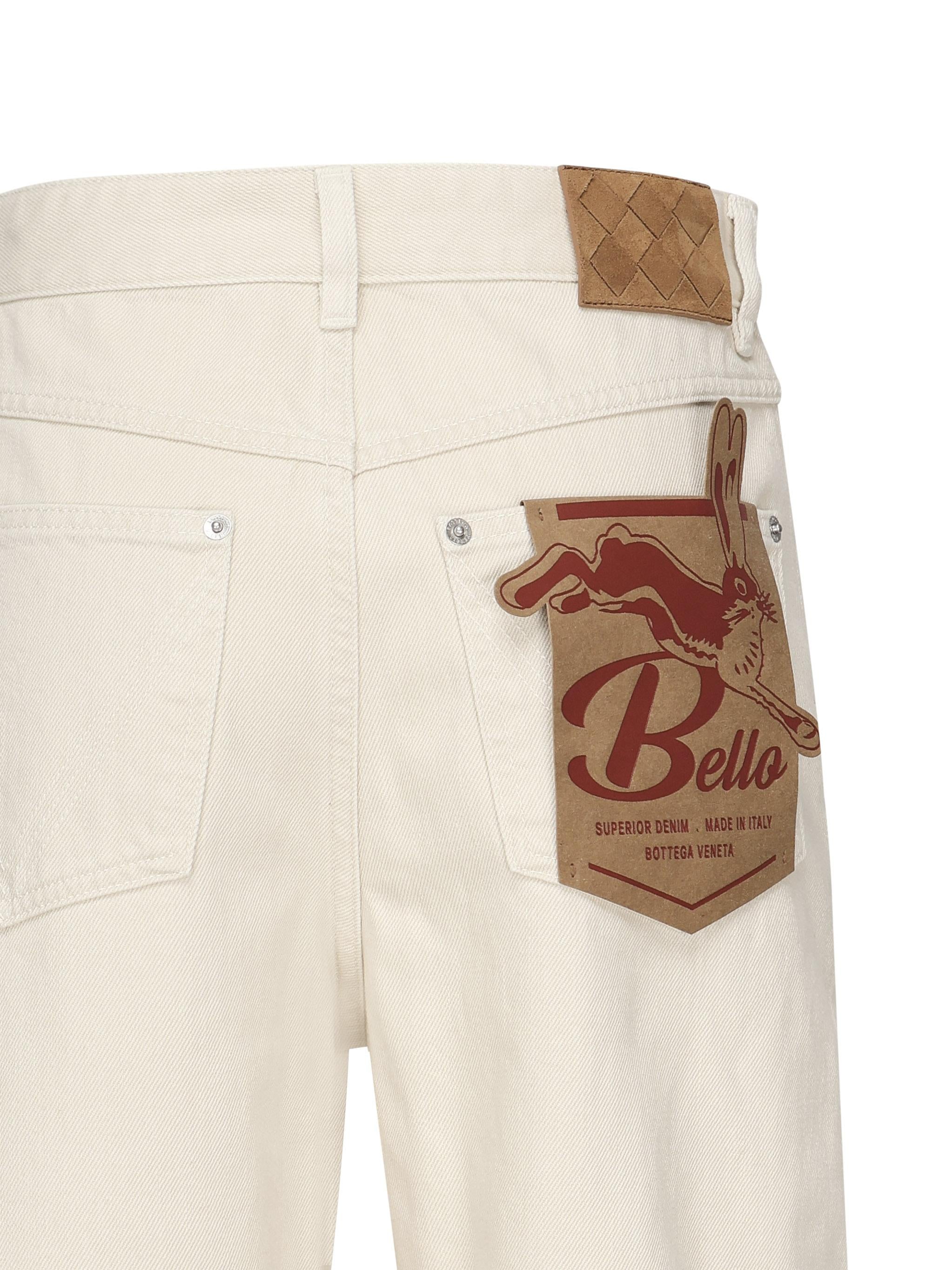 Jeans con risvolto 824659 V5DV09247 BOTTEGA VENETA