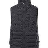 Gilet in piuma in nylon con logo K2S15G100004 S0183V0029 STONE ISLAND